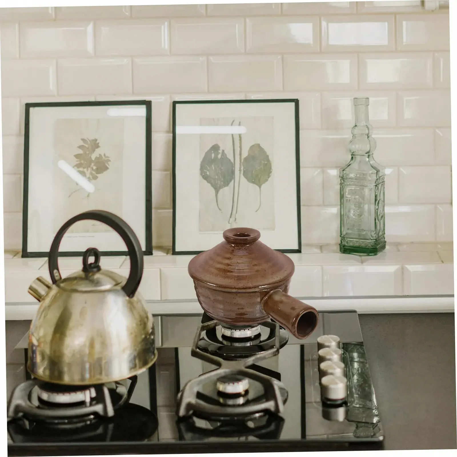 Кастрюля с крышкой антипригарная легкая для риса и супов, термостойкая с отверстием для пара, фото №8