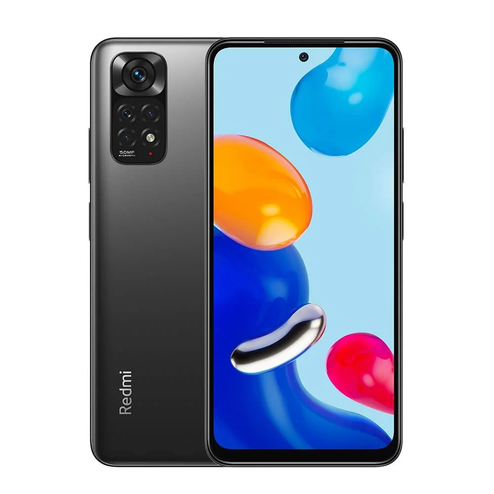 Смартфон Xiaomi Redmi Note 11 6/128GB 6.43" FHD+ DotDisplay 90Hz AMOLED 50MP AI Quad Camera 5000mAh Dual SIM Graphite Grey (Global Version), фото №1