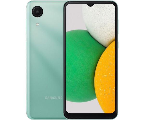Смартфон Samsung Galaxy A03 Core SM-A032 2/32GB Dual Sim Mint (SM-A032FLGDSEK), фото №1 Смартфон Samsung Galaxy A03 Core SM-A032 2/32GB Dual Sim Mint (SM-A032FLGDSEK), фото №1