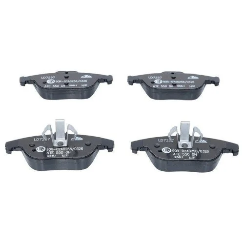 Комплект гальмівних колодок, дискове гальмо ATE Ceramic 13.0470-7257.2 для MERCEDES-BENZ, фото №2 Комплект гальмівних колодок, дискове гальмо ATE Ceramic 13.0470-7257.2 для MERCEDES-BENZ, фото №2