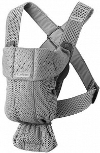 Рюкзак-переноска BabyBjorn Baby Carrier Mini 3D Mesh / Сірий synthetic.ua - Фото 1