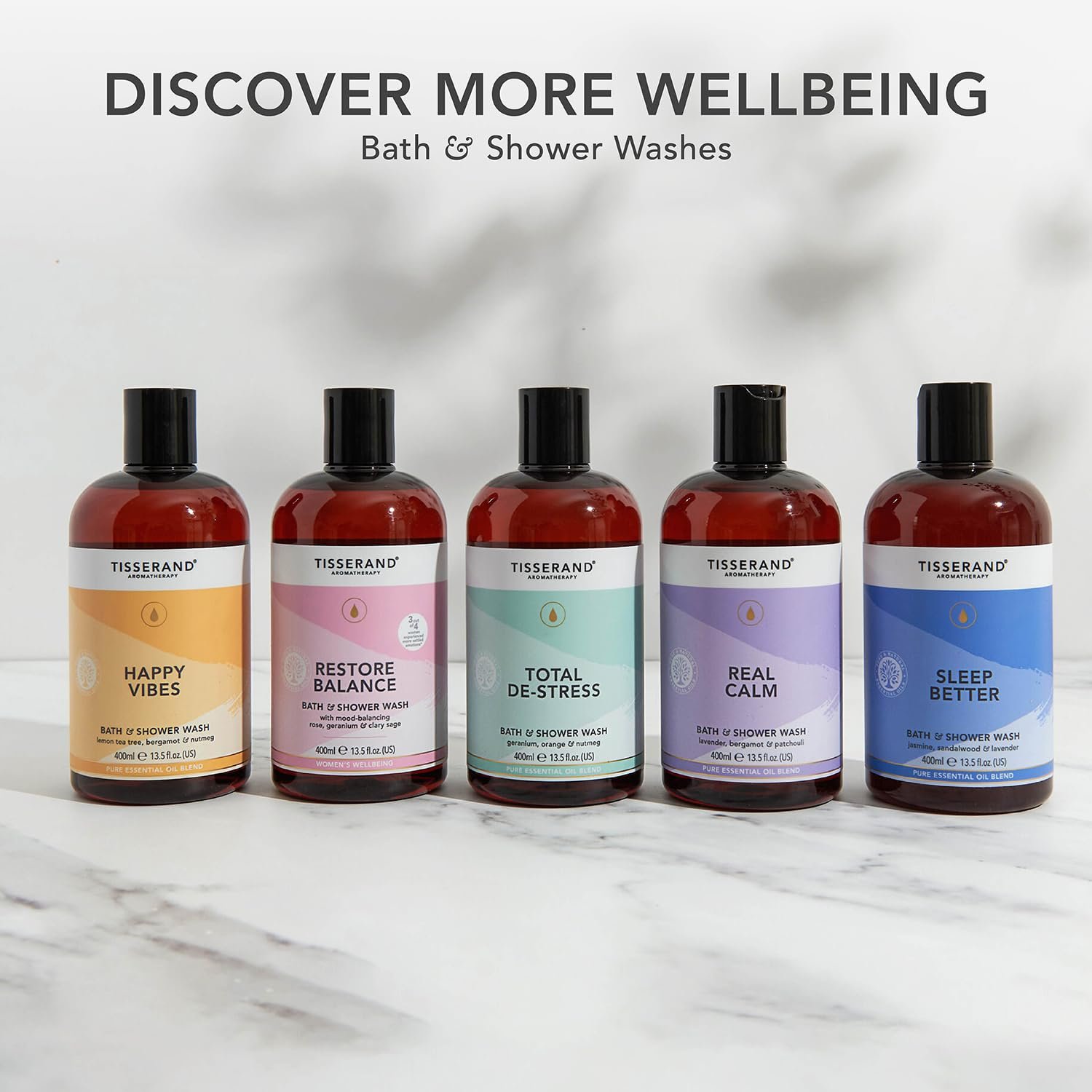 Гель для душу Tisserand Anti-stress 400 мл 1 шт., фото №8