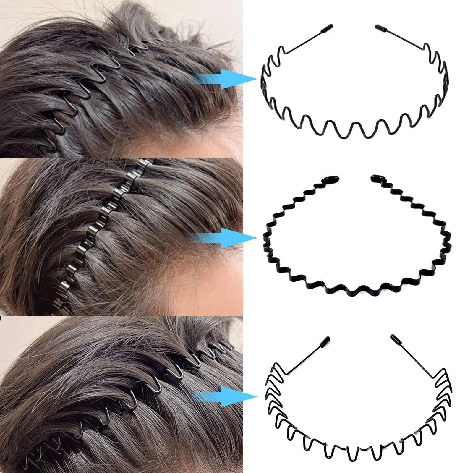 Обруч Металлический Черный (6 шт), фото №4