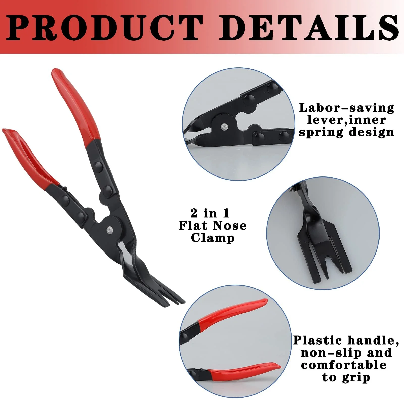 Плоскогубцы для снятия пластиковых заклепок Плоскогубцы для снятия обивочных клипс Плоскогубцы для снятия крепежных заклепок Автомобильные плоскогубцы из сплавной стали для дверной панели автомобиля, фото №5 Плоскогубцы для снятия пластиковых заклепок Плоскогубцы для снятия обивочных клипс Плоскогубцы для снятия крепежных заклепок Автомобильные плоскогубцы из сплавной стали для дверной панели автомобиля, фото №5