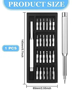 Набір прецизійних магнітних викруток 24-в-1 для годинників та електроніки synthetic.ua - Фото 1
