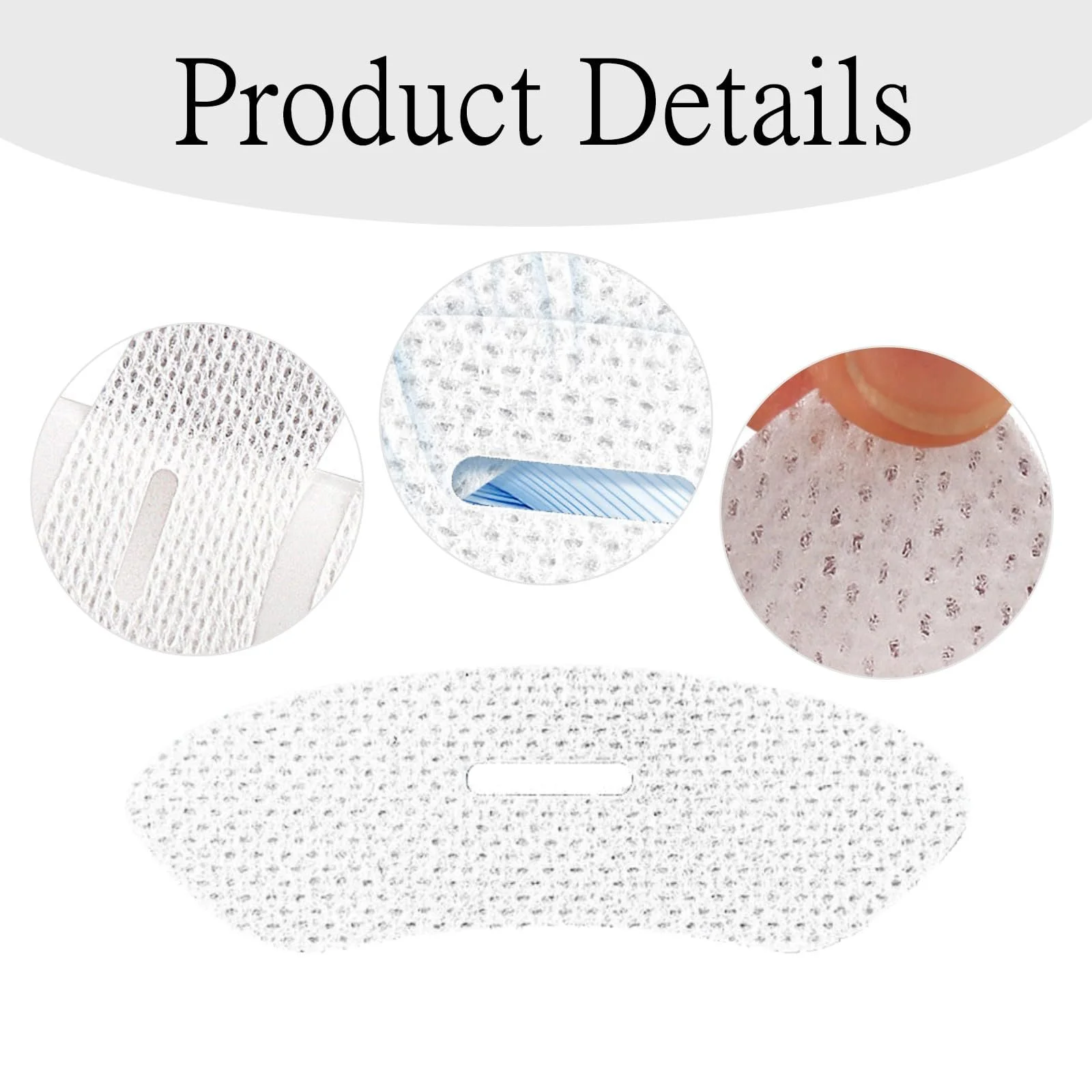 Пластырь для рта от храпа, 60 шт., ткань, для сна, фото №3