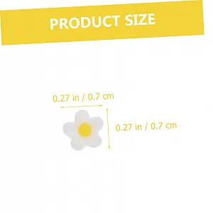 Украшения для ногтей Цветы minkissy 400 шт. Разноцветные synthetic.ua - Фото 1