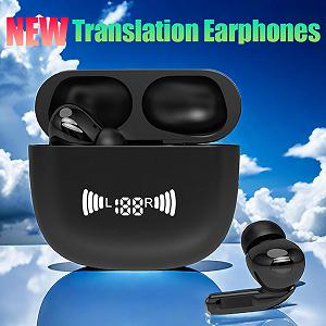 Наушники-переводчики Docooler A8, поддержка более 100 языков онлайн, двусторонний, совместимы с iOS и Android, BT 5.3 synthetic.ua - Фото 1