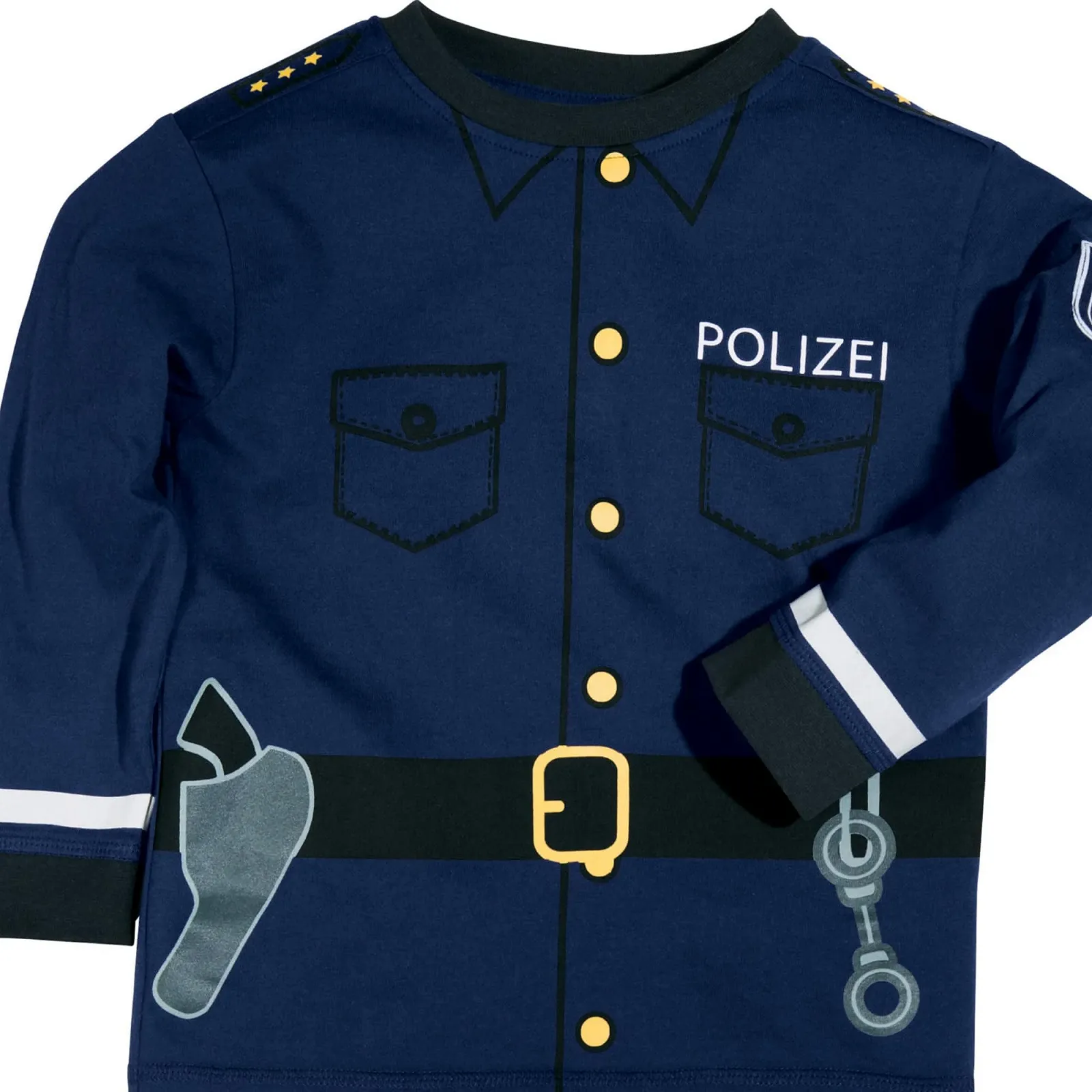 Дитяча піжама Erwin Müller з принтом, трикотаж інтерлок, фото №4