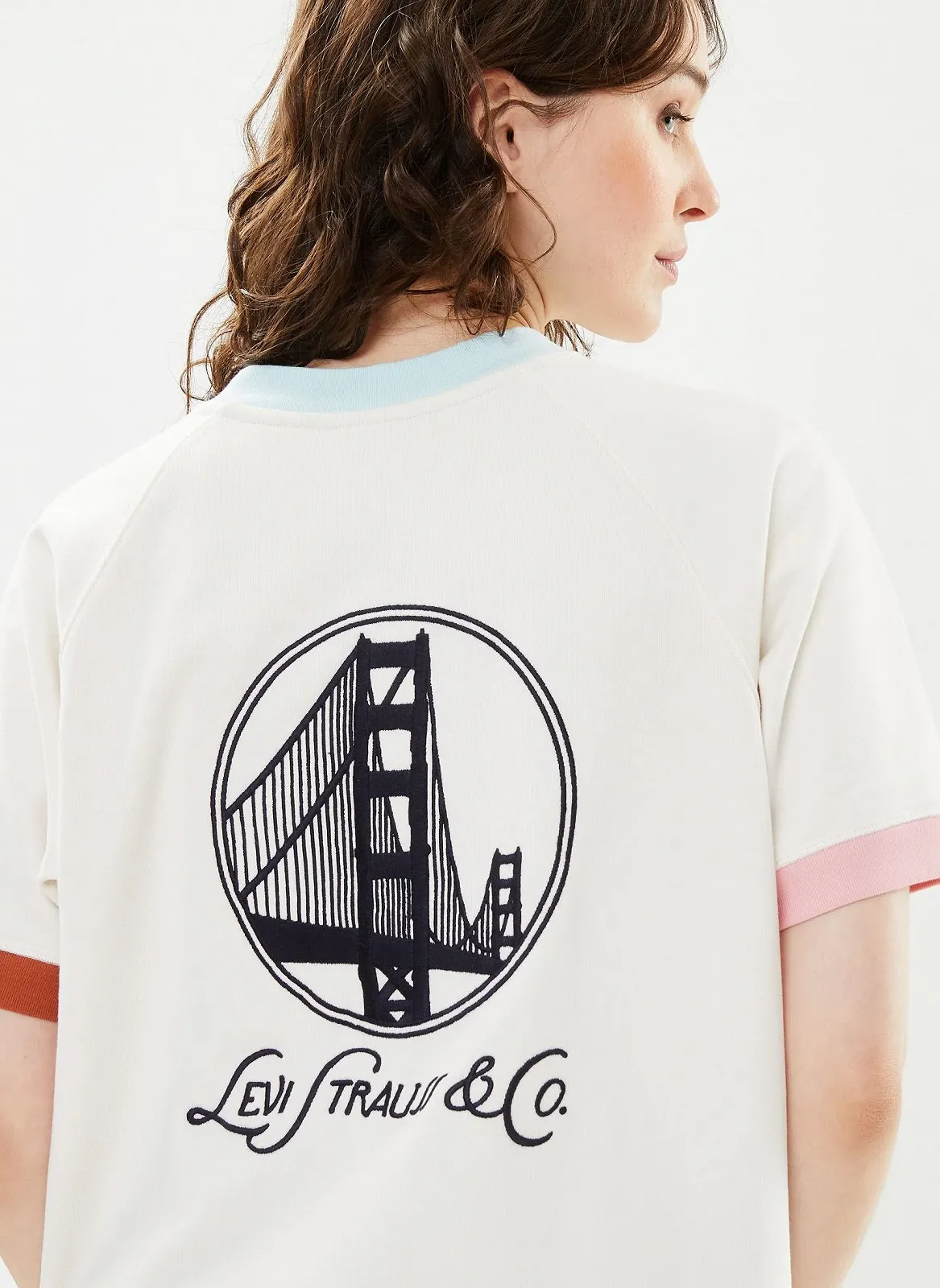 Женский свитшот LEVIS GRAPHIC SS SWEATSHIRT CREW Country Club - XS, фото №4