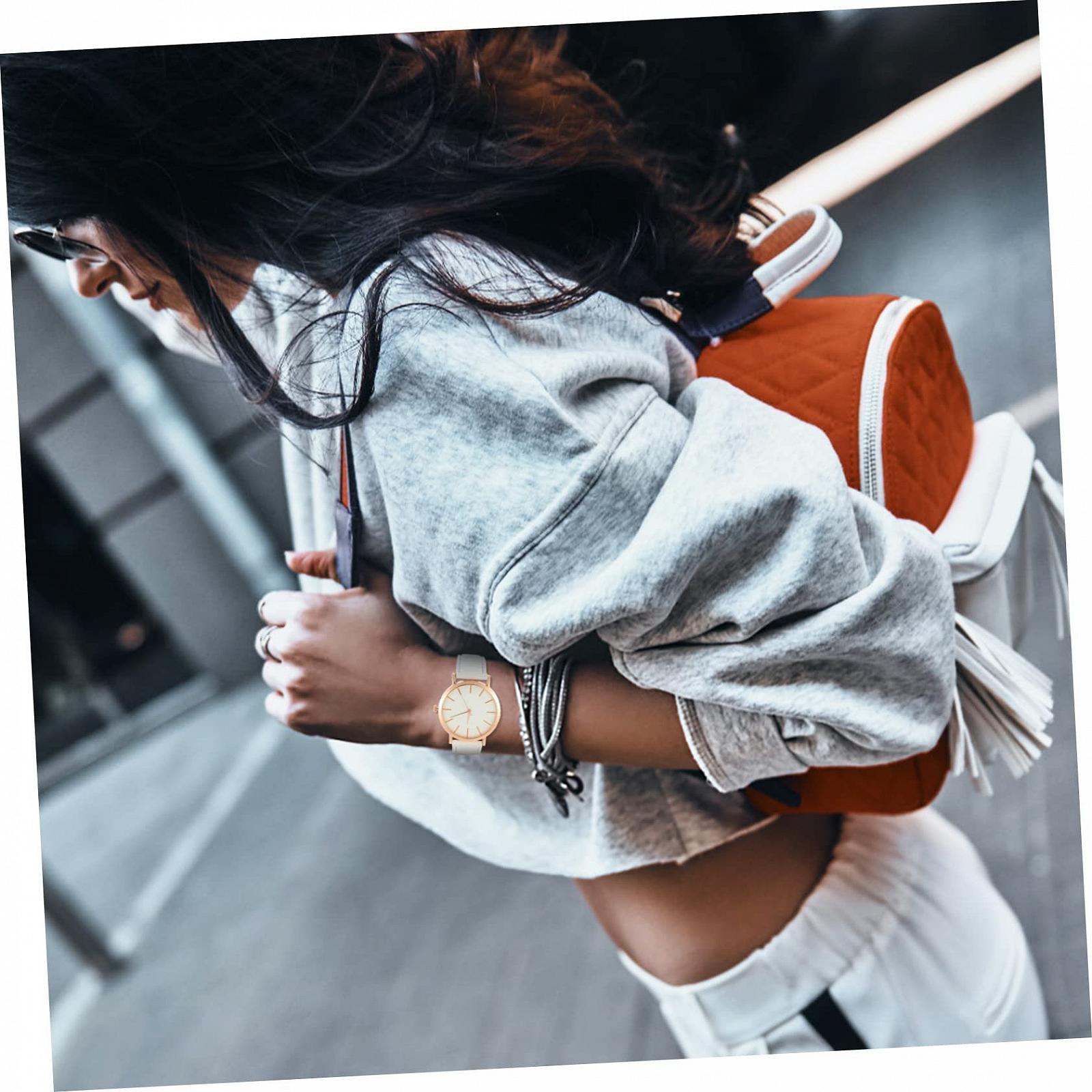 Часы WRITWAA Простые часы с браслетом Женские наручные часы Белый, фото №4 Часы WRITWAA Простые часы с браслетом Женские наручные часы Белый, фото №4