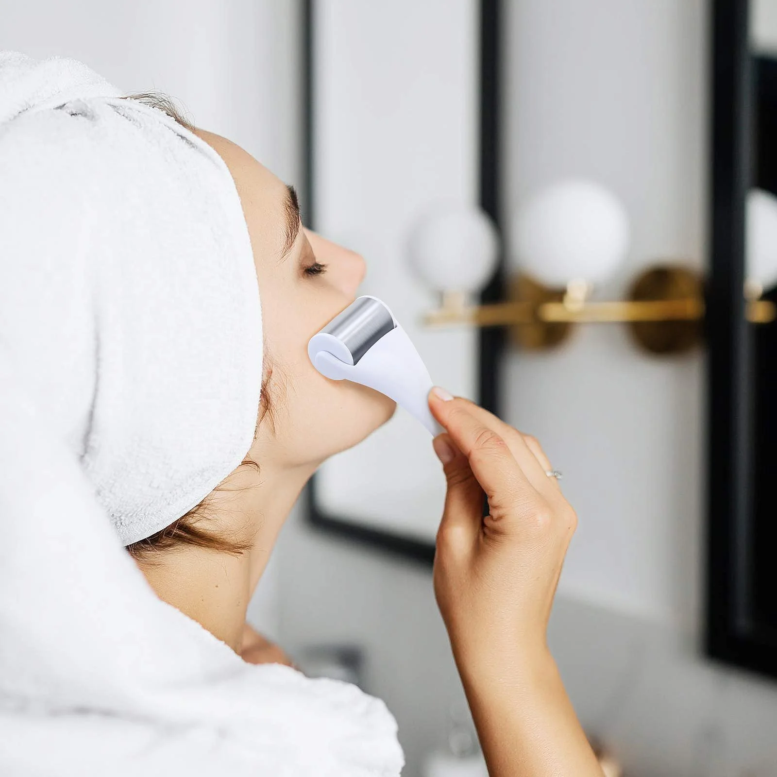 Ролик крижаний для обличчя та очей 2 шт, фото №6