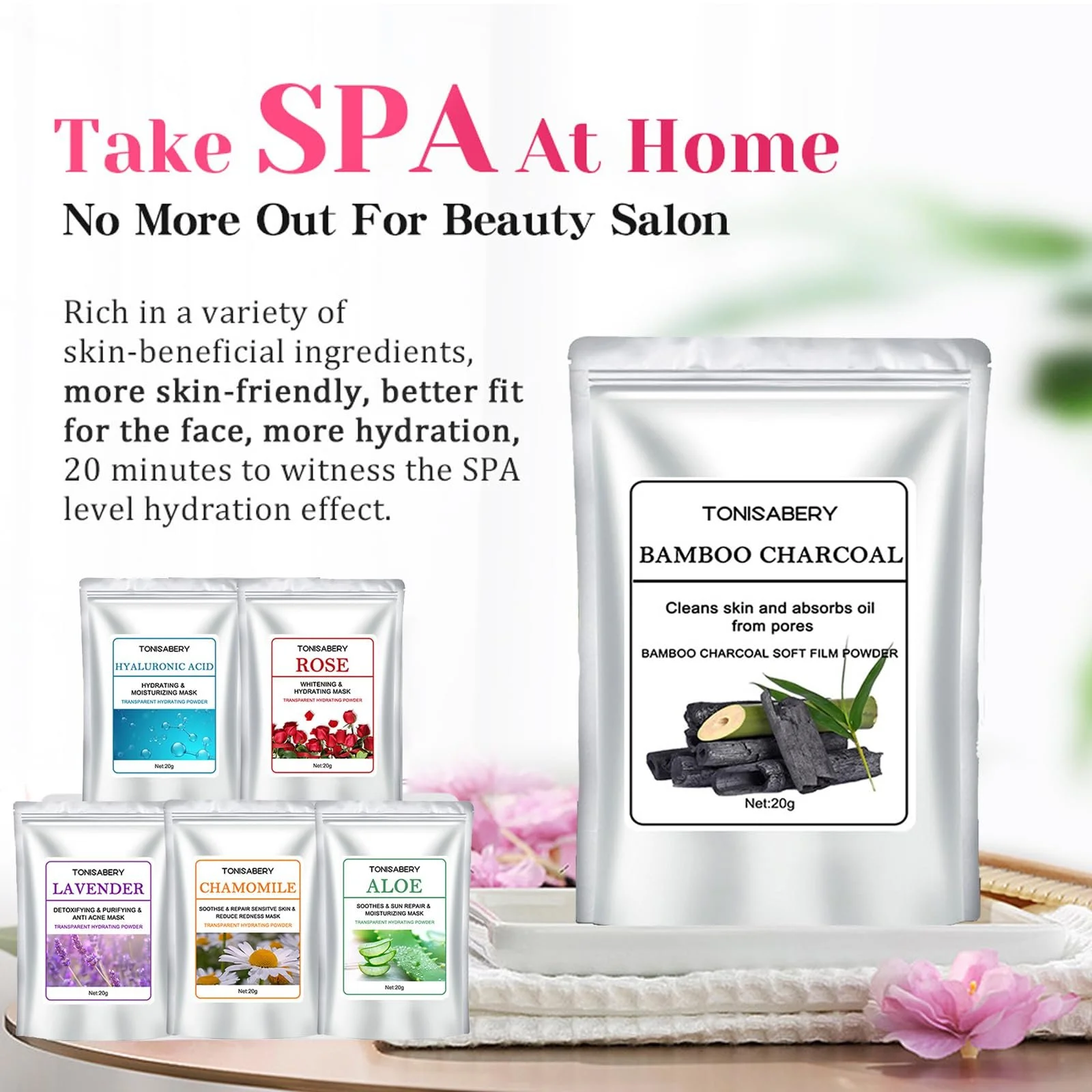 Маска для лица Peel-Off Jelly, маска для лица, Peel-Off, порошок для желеобразной маски для лица, моделирующая маска для спа/глины/грязи или домашняя гелевая маска для ухода за лицом, фото №6