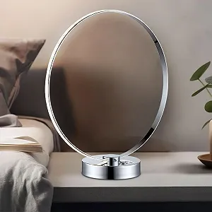 Настольная лампа LED Touch D:300 H:330 12,5 Вт 12 В 540 лм 3000 К Хром synthetic.ua - Фото 1