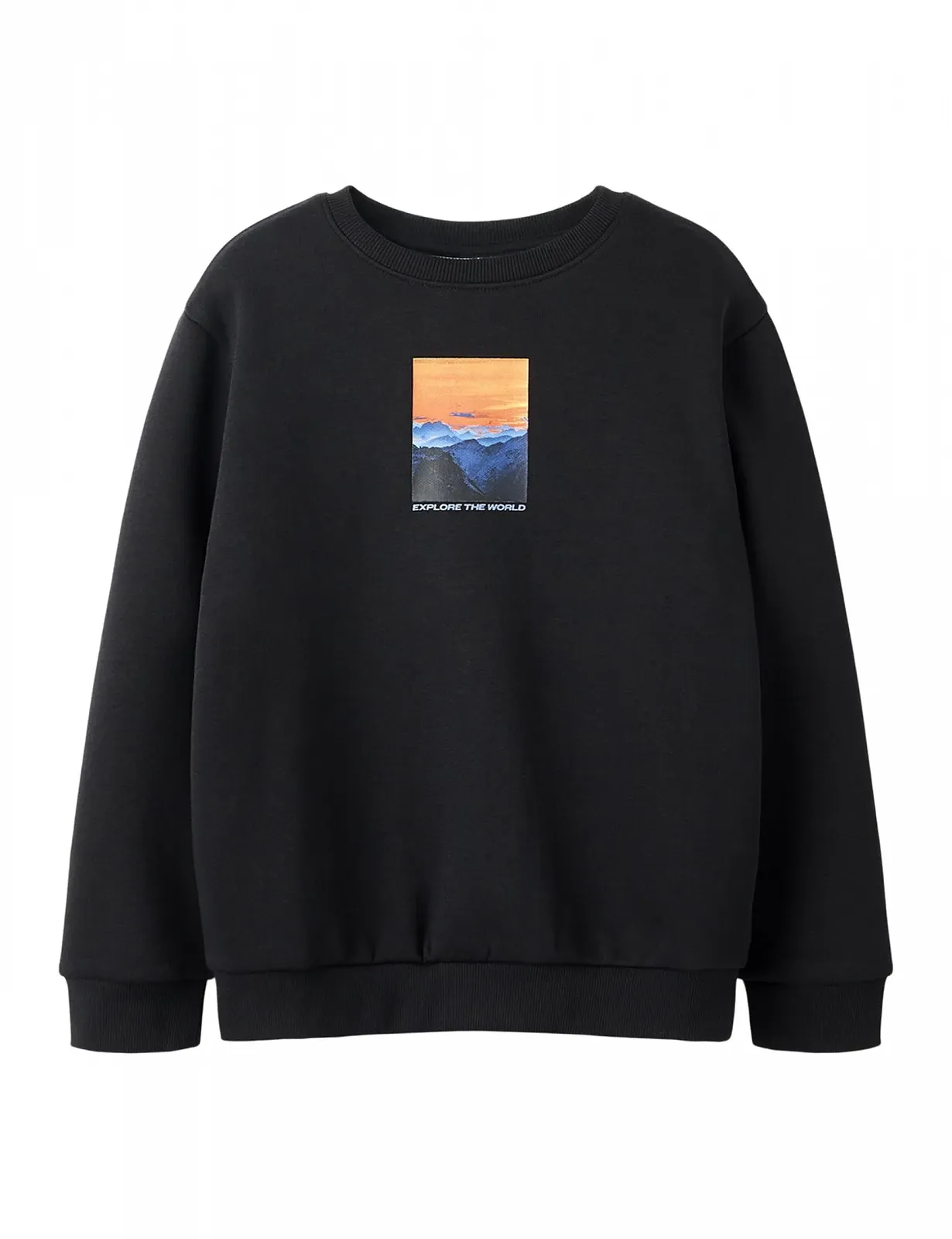 Толстовка Name IT Nkmnewton LS Nreg SWE Bru Lnoos для хлопчиків, фото №1 Толстовка Name IT Nkmnewton LS Nreg SWE Bru Lnoos для хлопчиків, фото №1