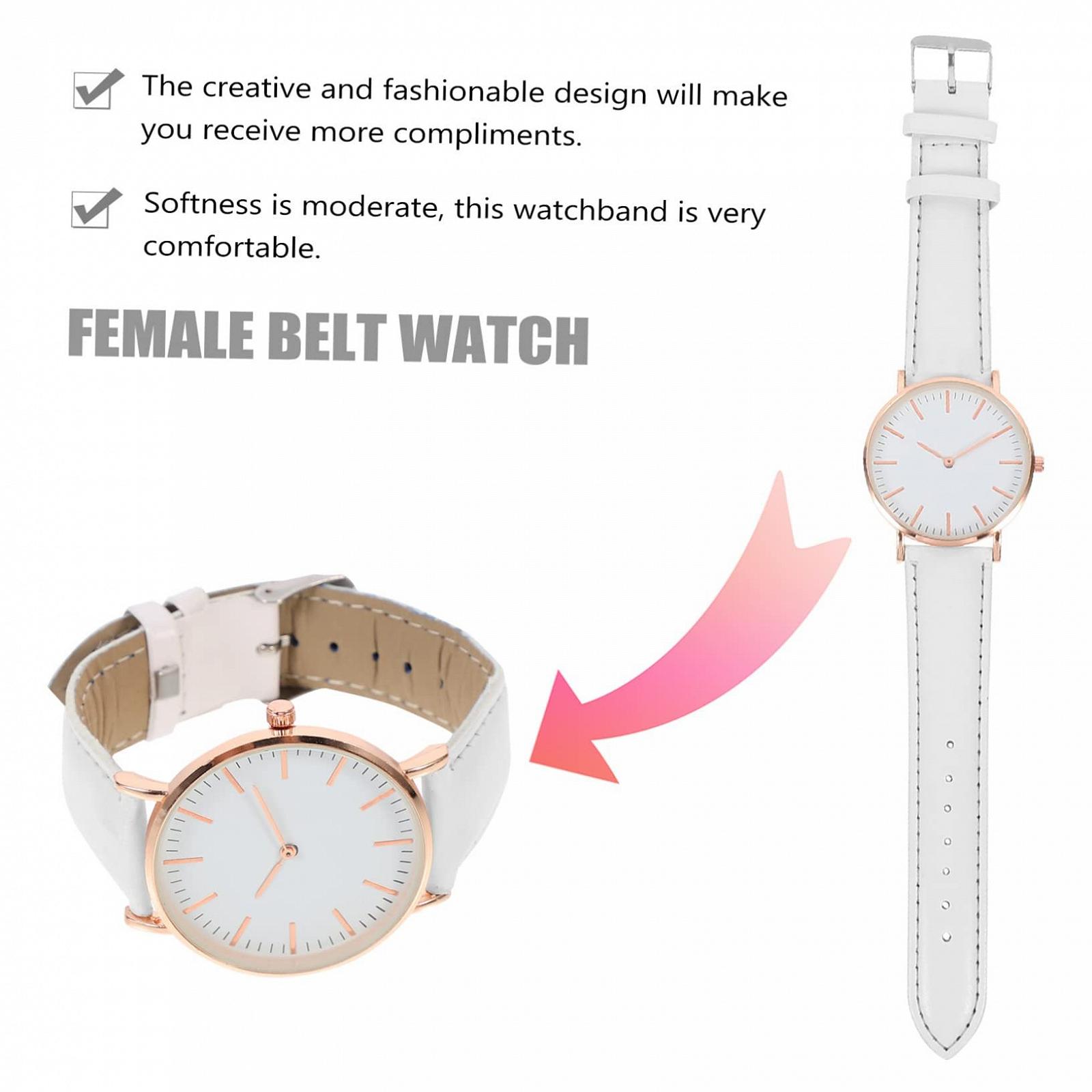 Жіночий годинник LIFKOME з ремінцем зі штучної шкіри, фото №5