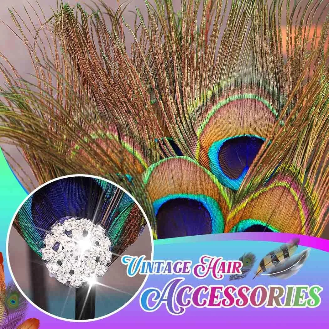 Обруч на голову з пір'ям, фото №4