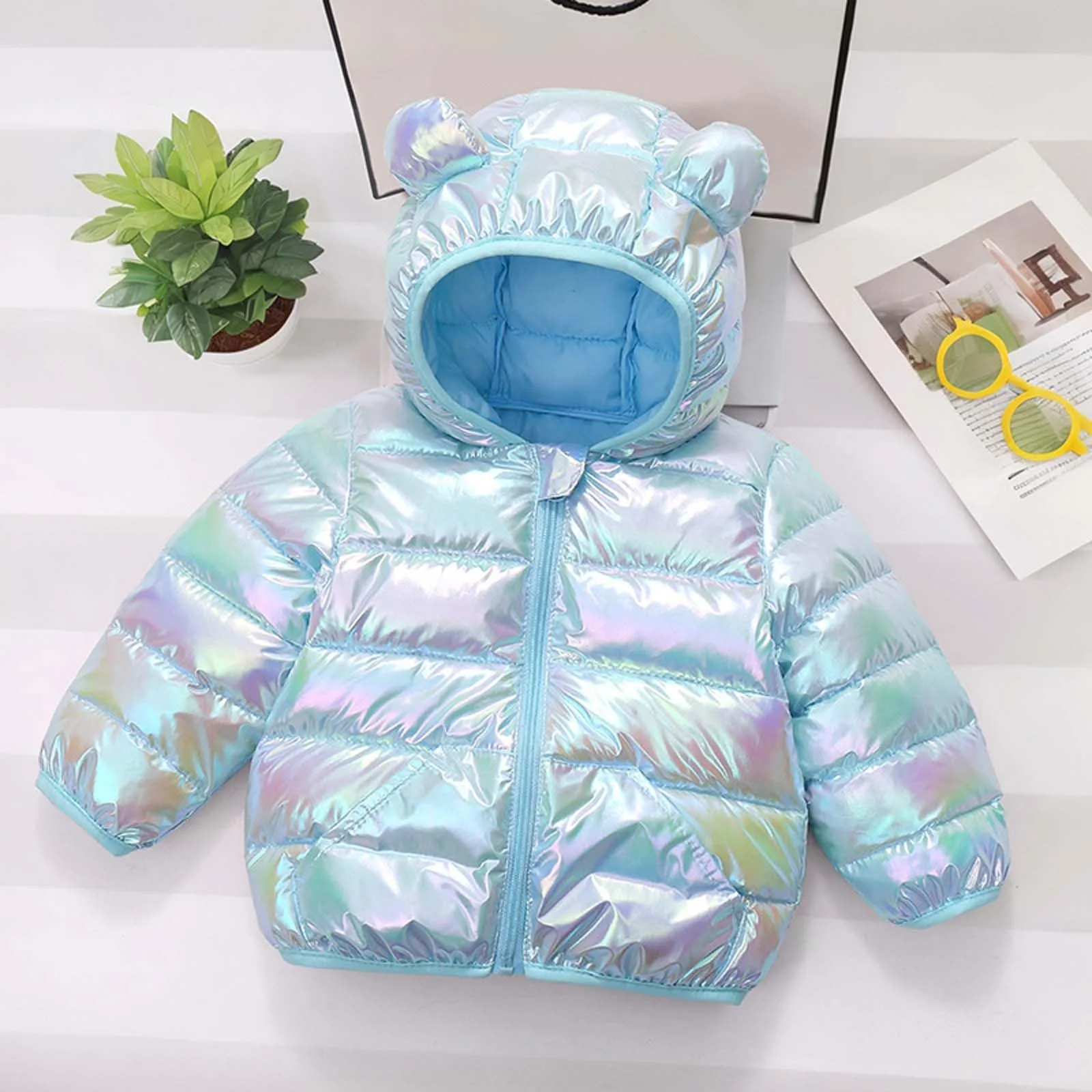 Куртка стеганая EQWIGKEIT для девочек и мальчиков, теплая пуховая куртка, софтшелл куртка для активного отдыха, легкая зимняя детская куртка, унисекс переходная куртка с капюшоном, зимняя куртка, фото №2 Куртка стеганая EQWIGKEIT для девочек и мальчиков, теплая пуховая куртка, софтшелл куртка для активного отдыха, легкая зимняя детская куртка, унисекс переходная куртка с капюшоном, зимняя куртка, фото №2