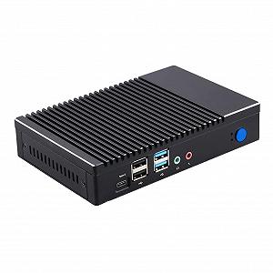 HUNSN Fanless Mini ПК BH05a AMD A6 1450 8G RAM 512G SSD - Фото 1