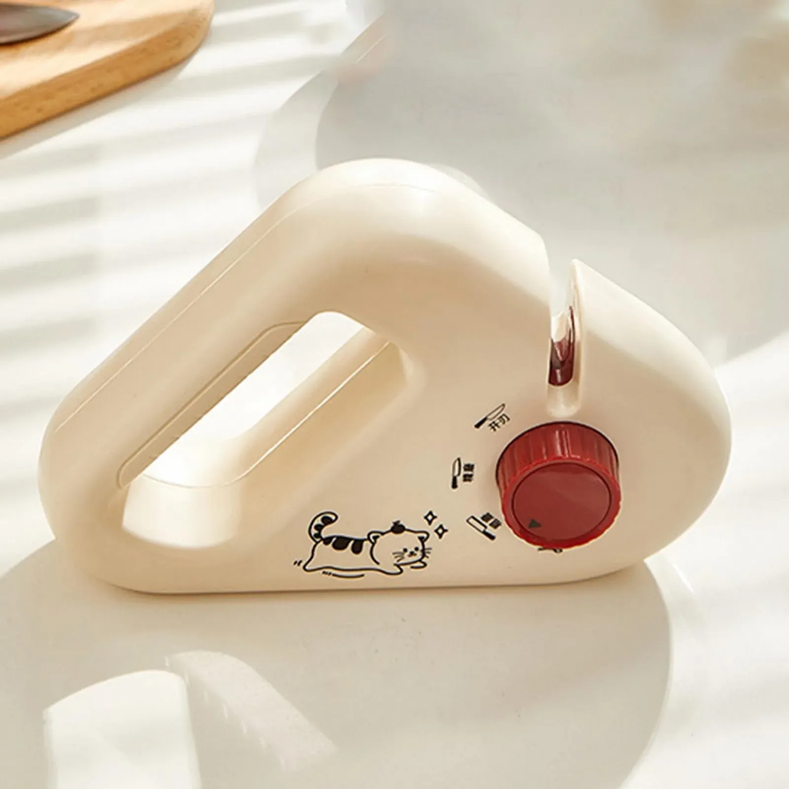 Ручна точилка для ножів 4 в 1 для ножиць та кухонних інструментів зі швидким поліруванням, фото №2