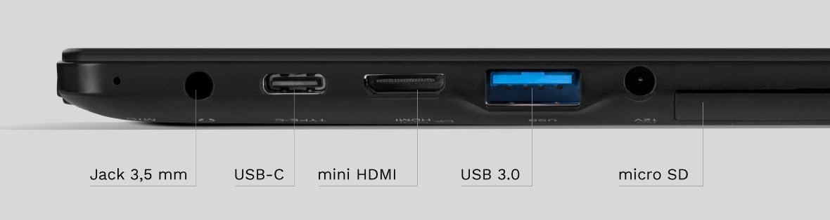 Планшет 10.1" Kruger&Matz Edge KM1089S 4/128Gb  Windows 11 Черный, фото №5