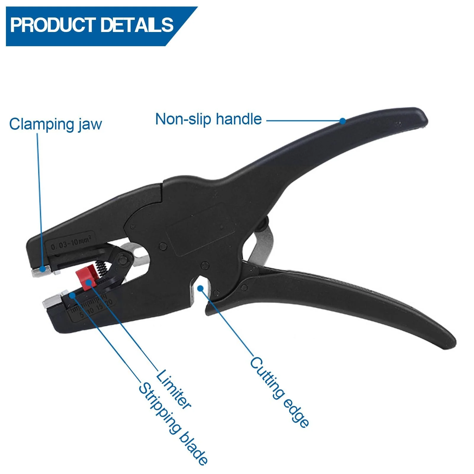 Автоматический стриппер с функцией резки 0.03-10 мм², фото №4