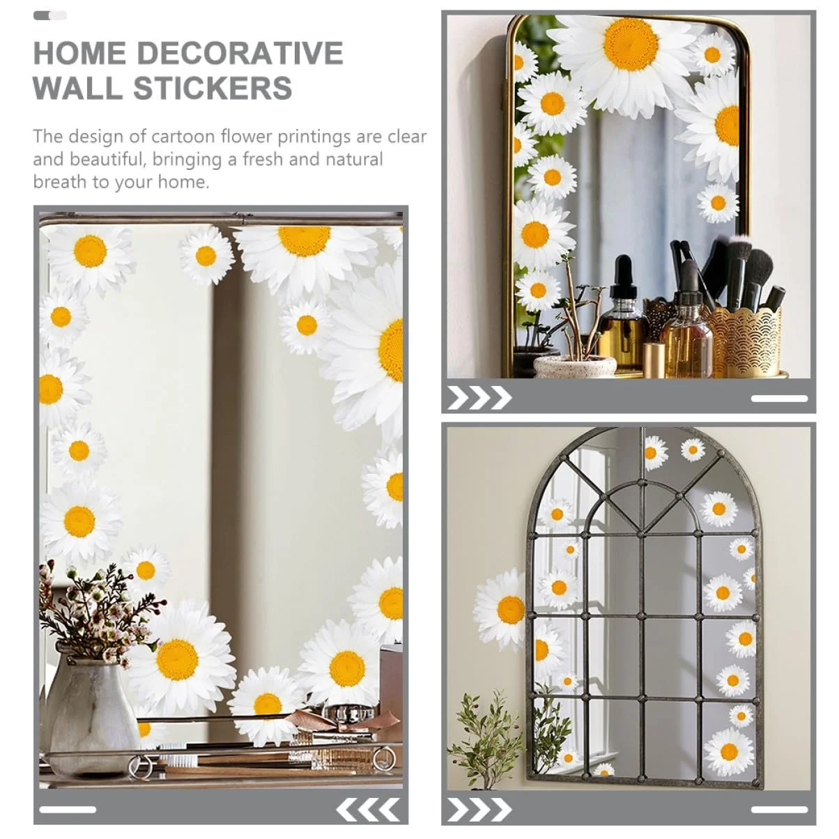 Наклейка на стіну VALICLUD White Small Blossoms самоклеюча, фото №8 Наклейка на стіну VALICLUD White Small Blossoms самоклеюча, фото №8