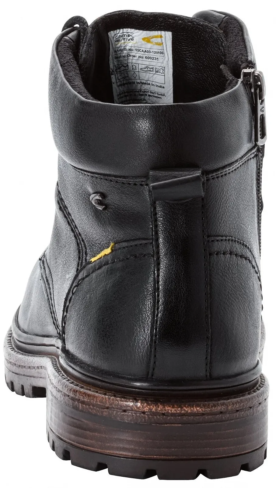 Чоловічі черевики Camel Active Fashion 55caa03-120320 / 40 EU / Чорні, фото №4