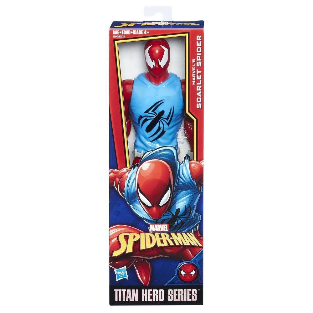 Фигурка Человек-паук Marvel Titan Hero Series Web Warriors Scarlet Spider, 30 см, фото №1