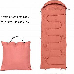 Мішок спальний MYVVKIA Camping Cotton Splice Season Warm Pillow Hooded synthetic.ua - Фото 1