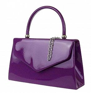 Клатч Girly Handbags лакований, жіночий, маленький жорсткий synthetic.ua - Фото 1
