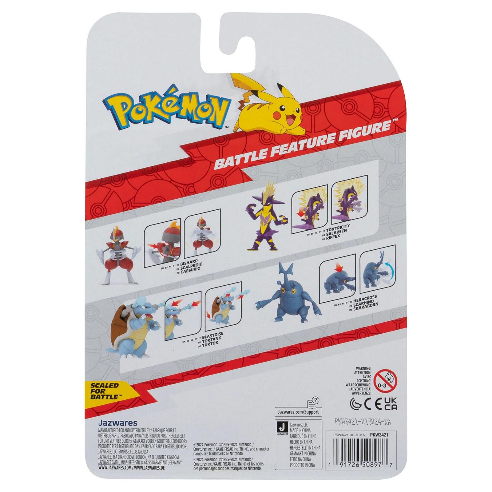 Фігурка Бойова Pokémon Caesurio 11,5 см, фото №5