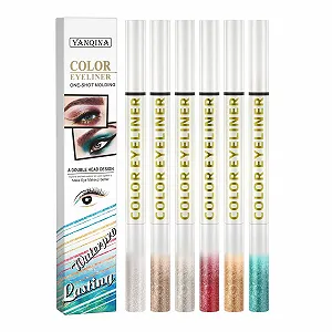 Рідка Підводка 2в1 для макіяжу очей, блискуча synthetic.ua - Фото 1