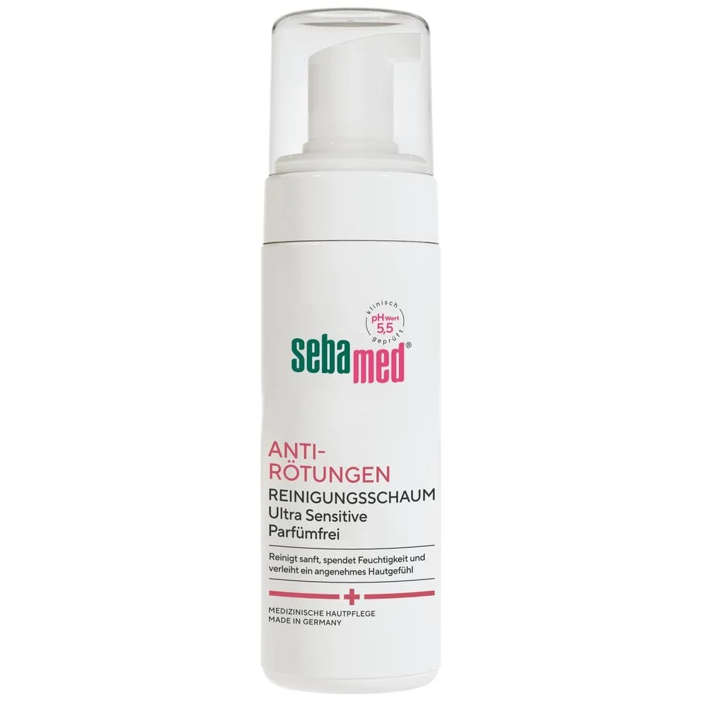 Пенка для умывания SEBAMED Anti-Redness для чувствительной кожи, склонной к розацеа, без запаха, 150 мл, фото №1