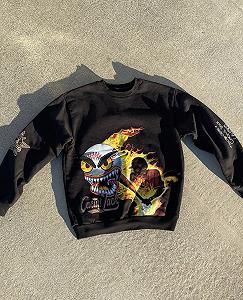 Джемпер TRAVIS SCOTT SOFTBALL CREWNECK XXL - Фото 1