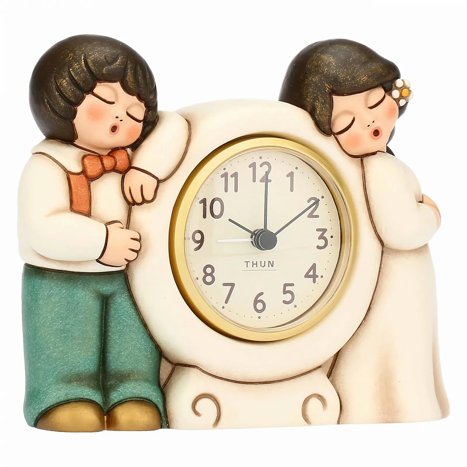 Настольные часы THUN Керамика Коллекция Bomboniera 15.6 x 5.7 x 12.8 см, фото №2 Настольные часы THUN Керамика Коллекция Bomboniera 15.6 x 5.7 x 12.8 см, фото №2