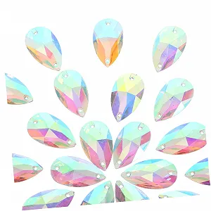 Краплі POPETPOP Стрази 100шт Кристал - Фото 1