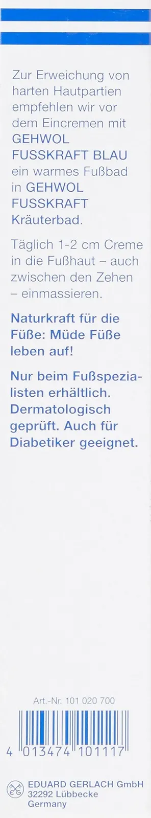 Крем для ног Gehwol Blue в тубе, 125 мл, фото №7