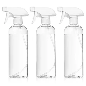 Набір пляшок-розпилювачів (3 шт.) 500 ml пластикові для рослин Transparent White - Фото 1