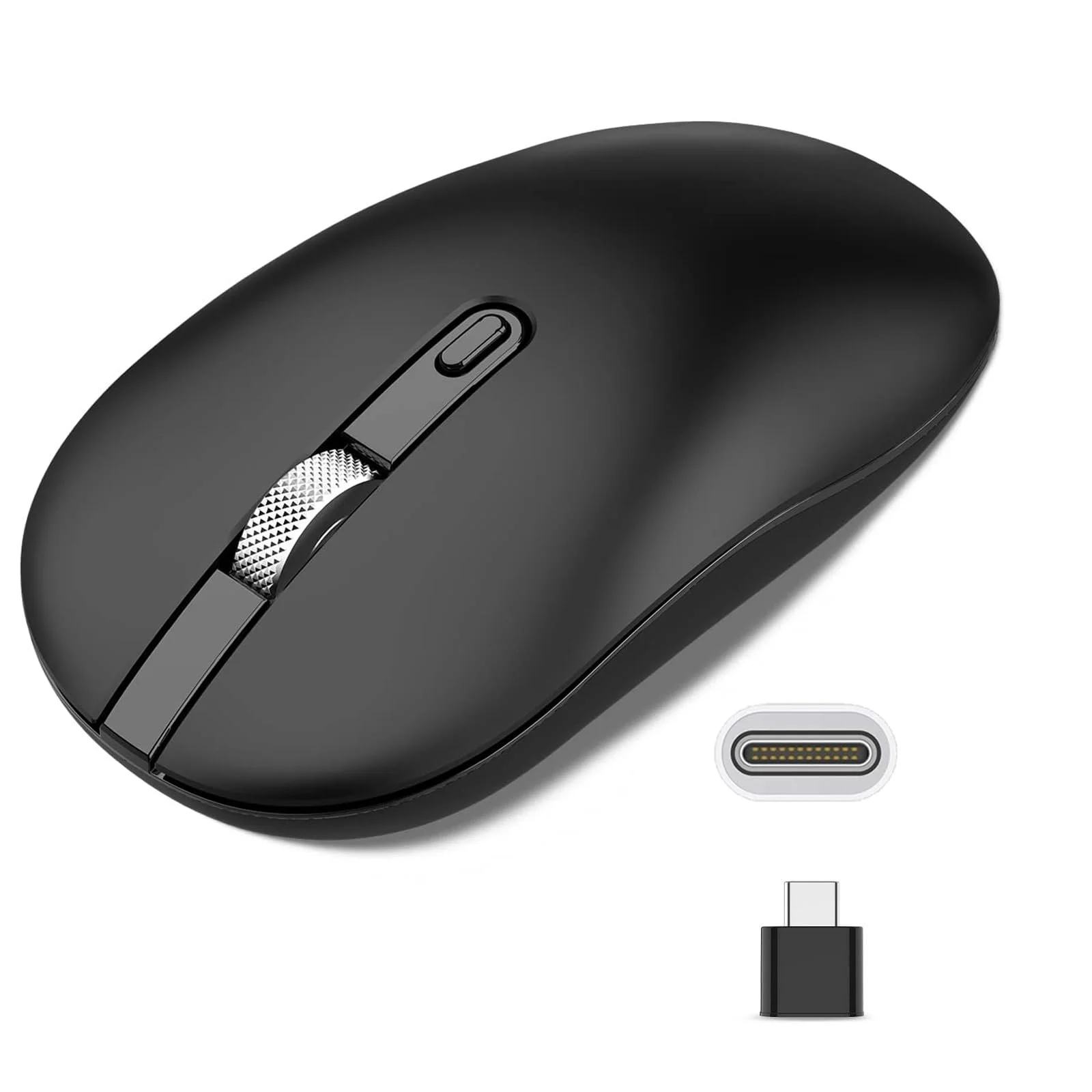 Миша Cimetech Wireless 2.4 GHz USB C, бездротова, тиха, ергономічна, 3 DPI, регульована, фото №1 Миша Cimetech Wireless 2.4 GHz USB C, бездротова, тиха, ергономічна, 3 DPI, регульована, фото №1