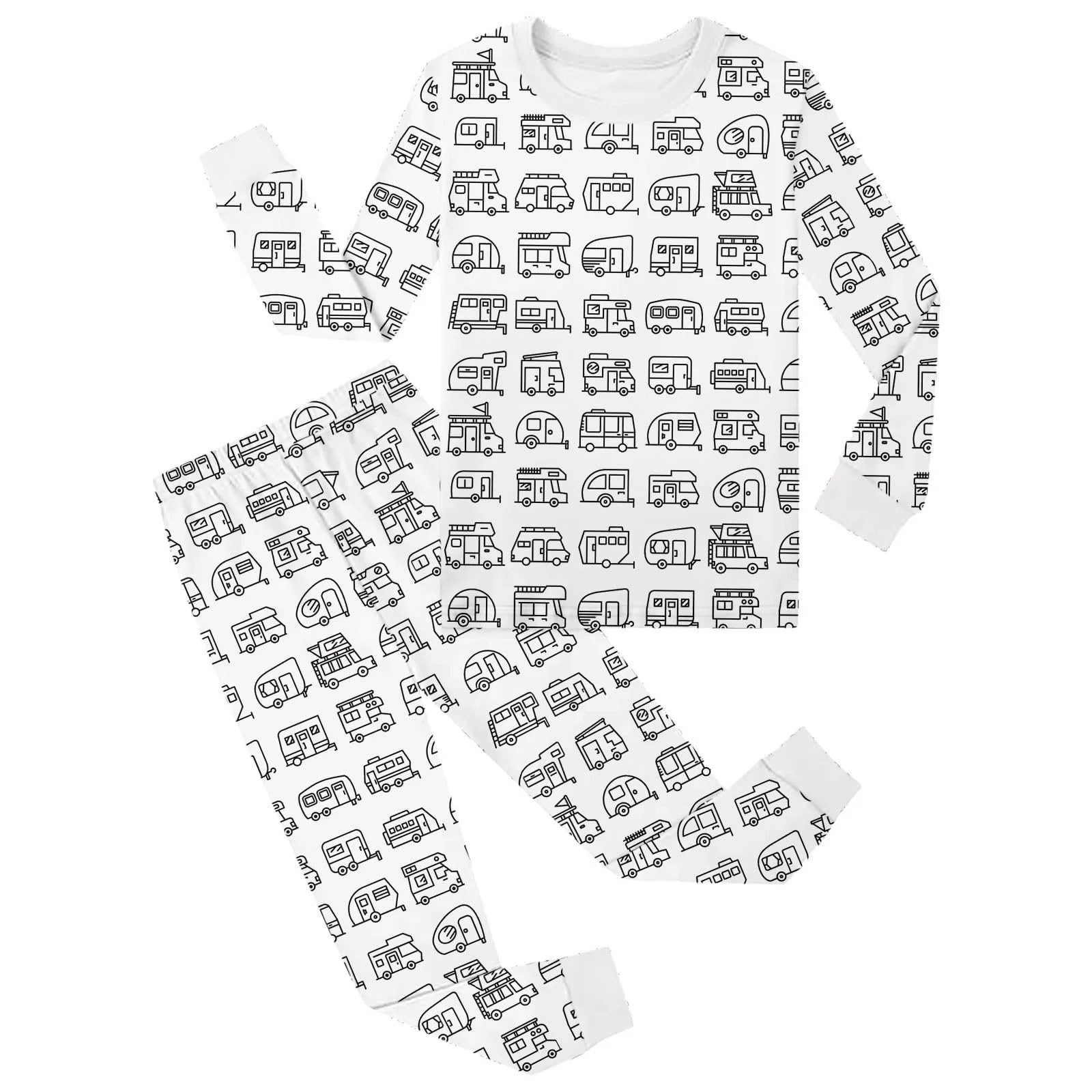 Піжама Vhersily для розмальовування, дитяча, різдвяна, фото №3 Піжама Vhersily для розмальовування, дитяча, різдвяна, фото №3