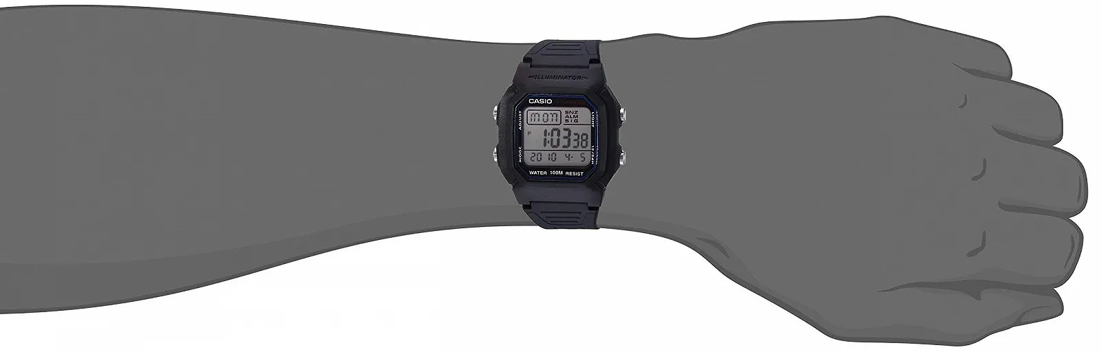 Годинник Casio W-800H-1AVCF, фото №6 Годинник Casio W-800H-1AVCF, фото №6