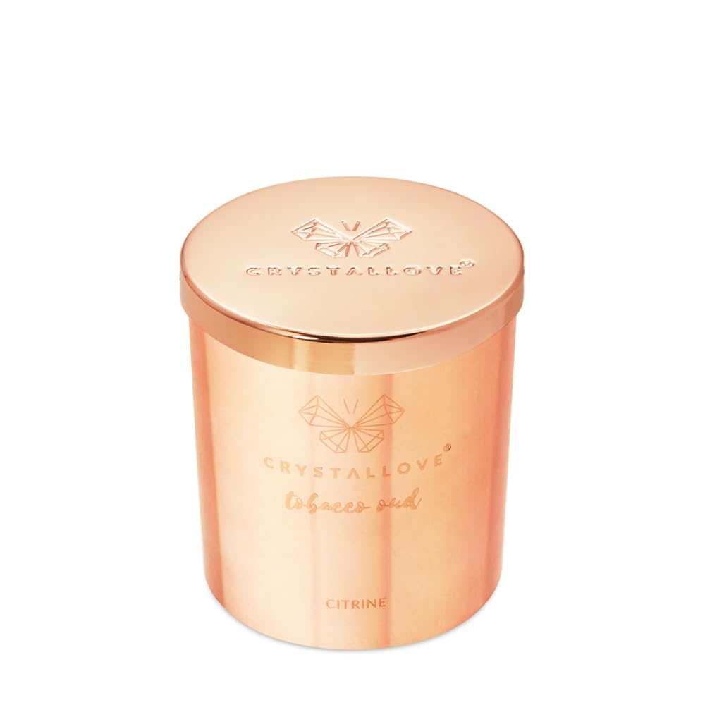 Свічка CRYSTALLOVE у скляній банці 400 г Лимонний аромат, фото №3