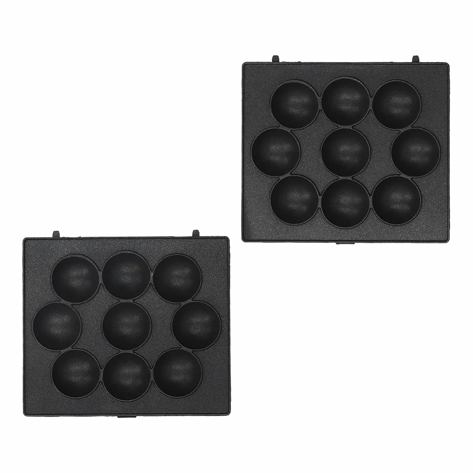 Форма для запікання з нержавіючої сталі на 9 отворів антипригарна для фрикадельок, фото №5