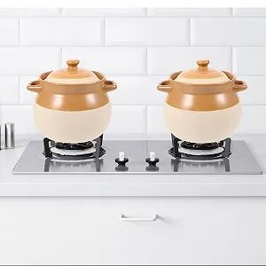 Супница Garneck Vintage керамическая с двойными ручками термостойкая для стеклокерамических плит synthetic.ua - Фото 1