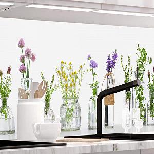 Купити Наклейка для кухні StickerProfis Herb Jars самоклеюча - Фото 1 Наклейка для кухні StickerProfis Herb Jars самоклеюча - Фото 1