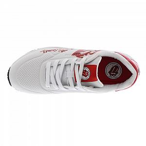Кроссовки Skechers UNO Rolling Stones Single, Бело-красный synthetic.ua - Фото 1