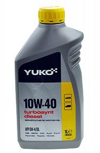 Купити Масло YUKO TURBOSYNT DIESEL 10W-40 SAE API CH-4/SL ACEA E5 E2 1L арт.маз333 - Фото 1 Масло YUKO TURBOSYNT DIESEL 10W-40 SAE API CH-4/SL ACEA E5 E2 1L арт.маз333 - Фото 1