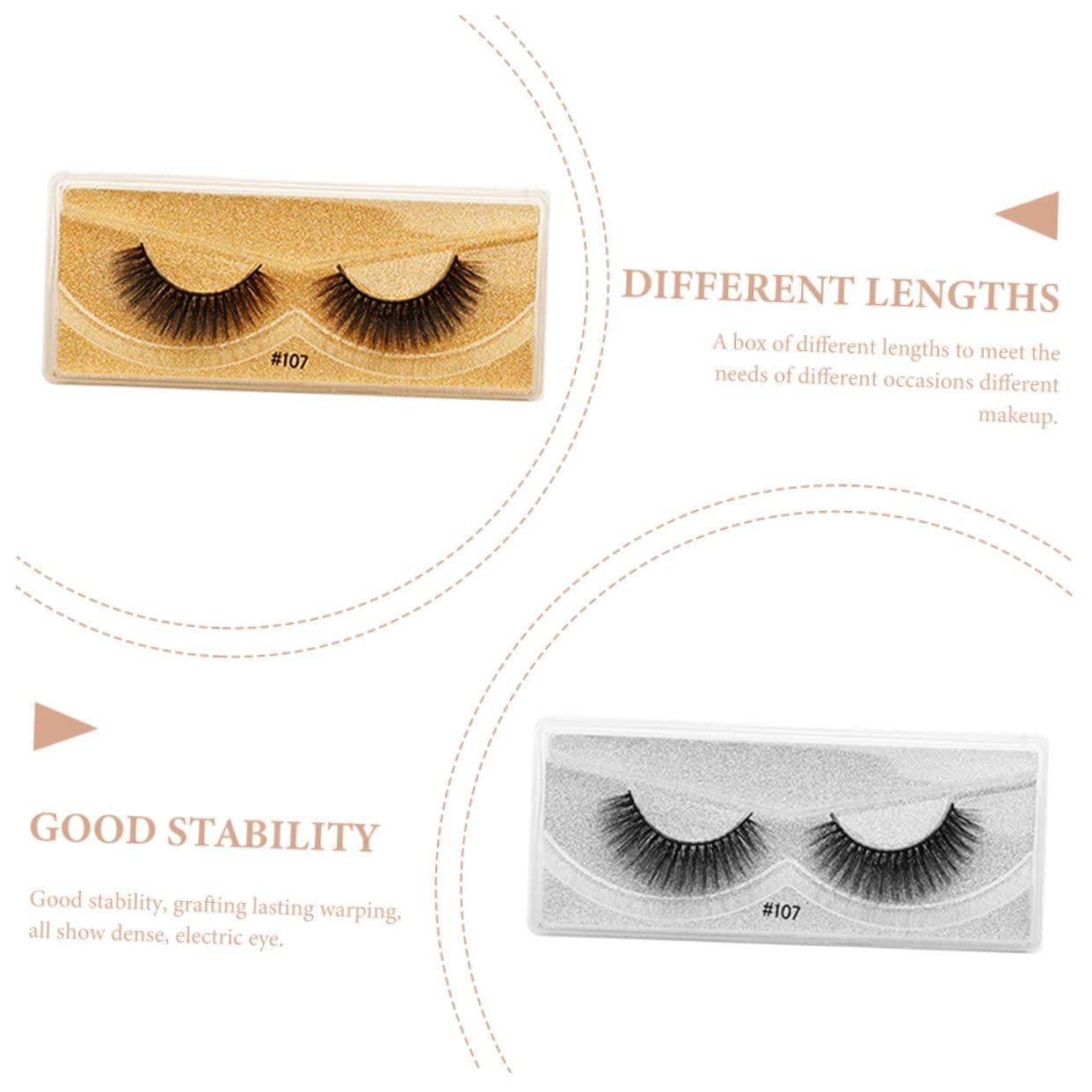 Набір Angoily 12 пар штучні вії пушисті косметичні магнітні штучні вії нарощування для дівчат, фото №6 Набір Angoily 12 пар штучні вії пушисті косметичні магнітні штучні вії нарощування для дівчат, фото №6