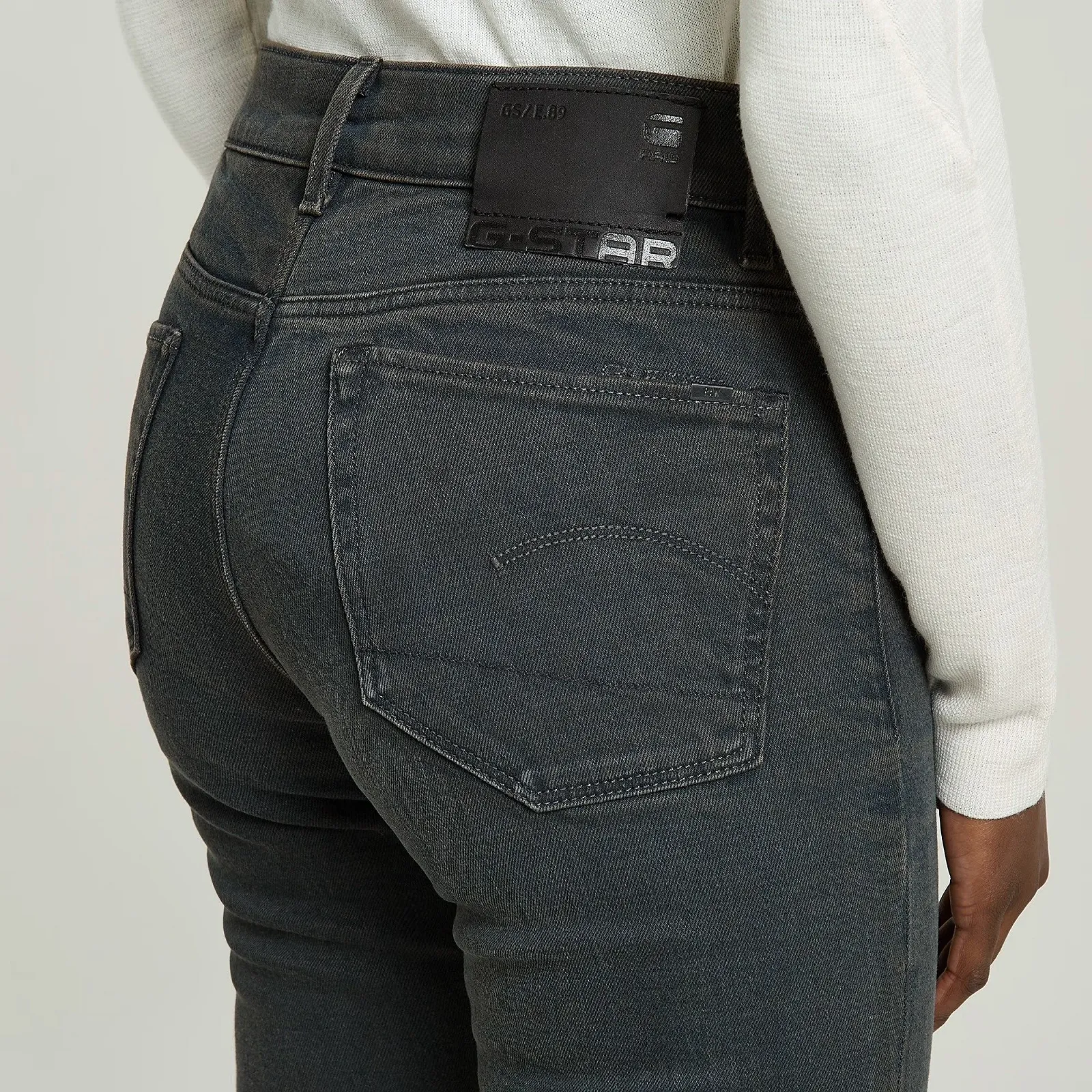 Женские джинсы G‑STAR RAW 3301 Skinny Worn In Tornado - 27, фото №6 Женские джинсы G‑STAR RAW 3301 Skinny Worn In Tornado - 27, фото №6